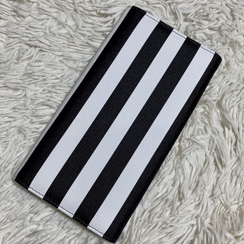 NWT Kut From The Kloth B&W Slim Striped Wallet - Picture 5 of 7